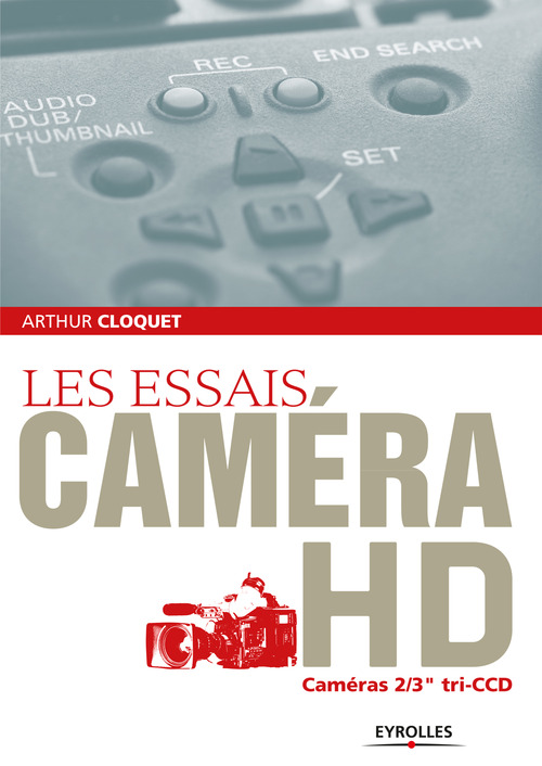 Couverture ebook de Les essais caméra HD, de Arthur Cloquet