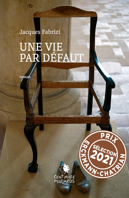 Couverture ebook de Une vie par défaut, de Jacques Fabrizi