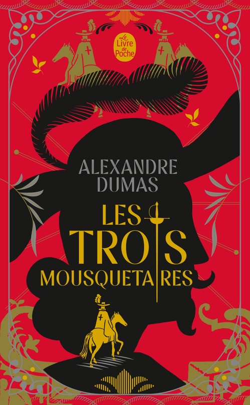 ebook cover of Les Trois Mousquetaires, by Alexandre Dumas