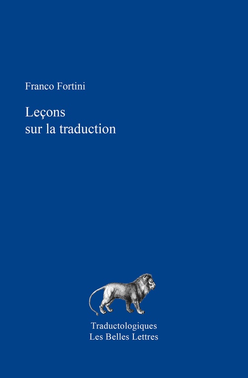 Couverture ebook de Leçons sur la traduction, de Franco Fortini