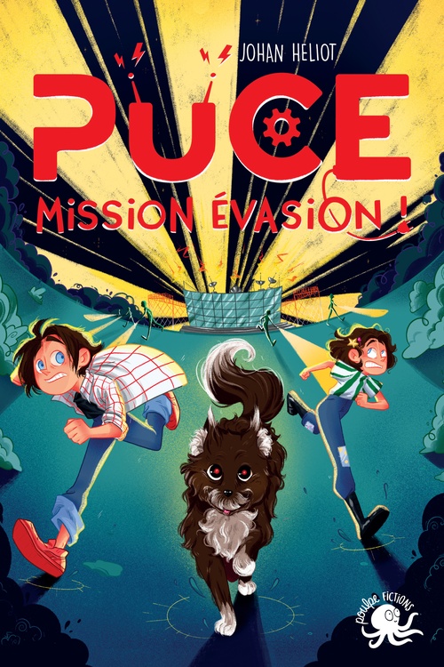 Couverture ebook de Puce - Mission évasion !, de Johan Heliot