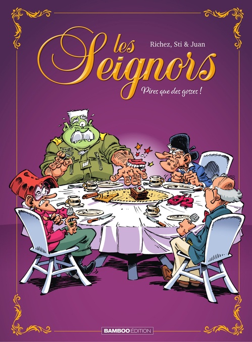 ebook cover of Les Seignors - Tome 3, by Sti, Hervé Richez, Juan