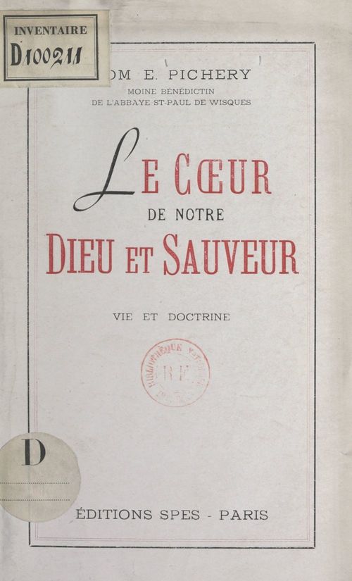 Couverture ebook de Le coeur de notre Dieu et Sauveur, de Eugene Pichery
