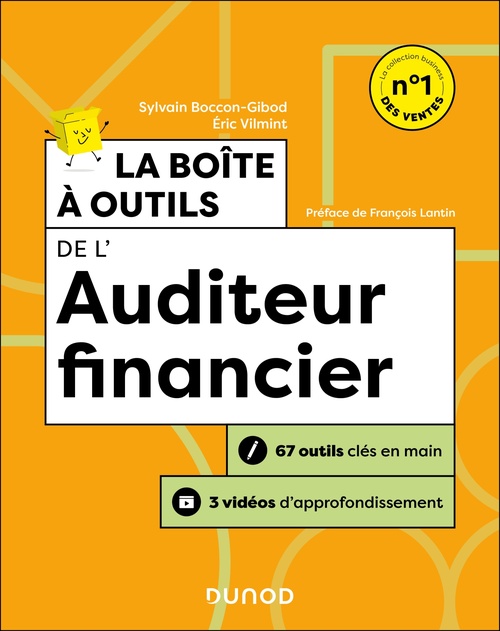 Couverture ebook de La boite à outils de l'auditeur financier - 4e éd., de Sylvain Boccon-Gibod, Eric Vilmint