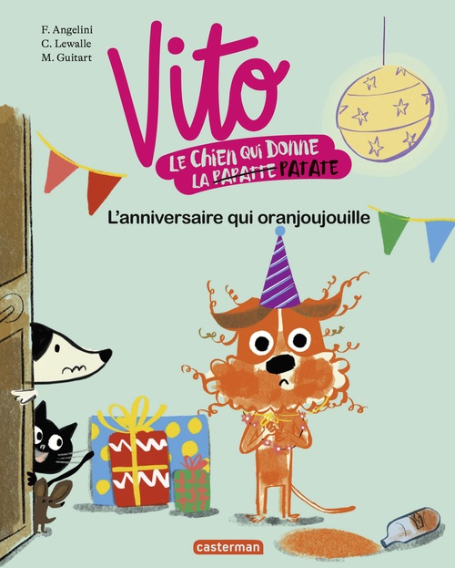 Couverture ebook de Vito (Tome 2) - L'anniversaire qui oranjoujouille, de Fabiana Angelini, Capucine Lewalle, Maria Guitart