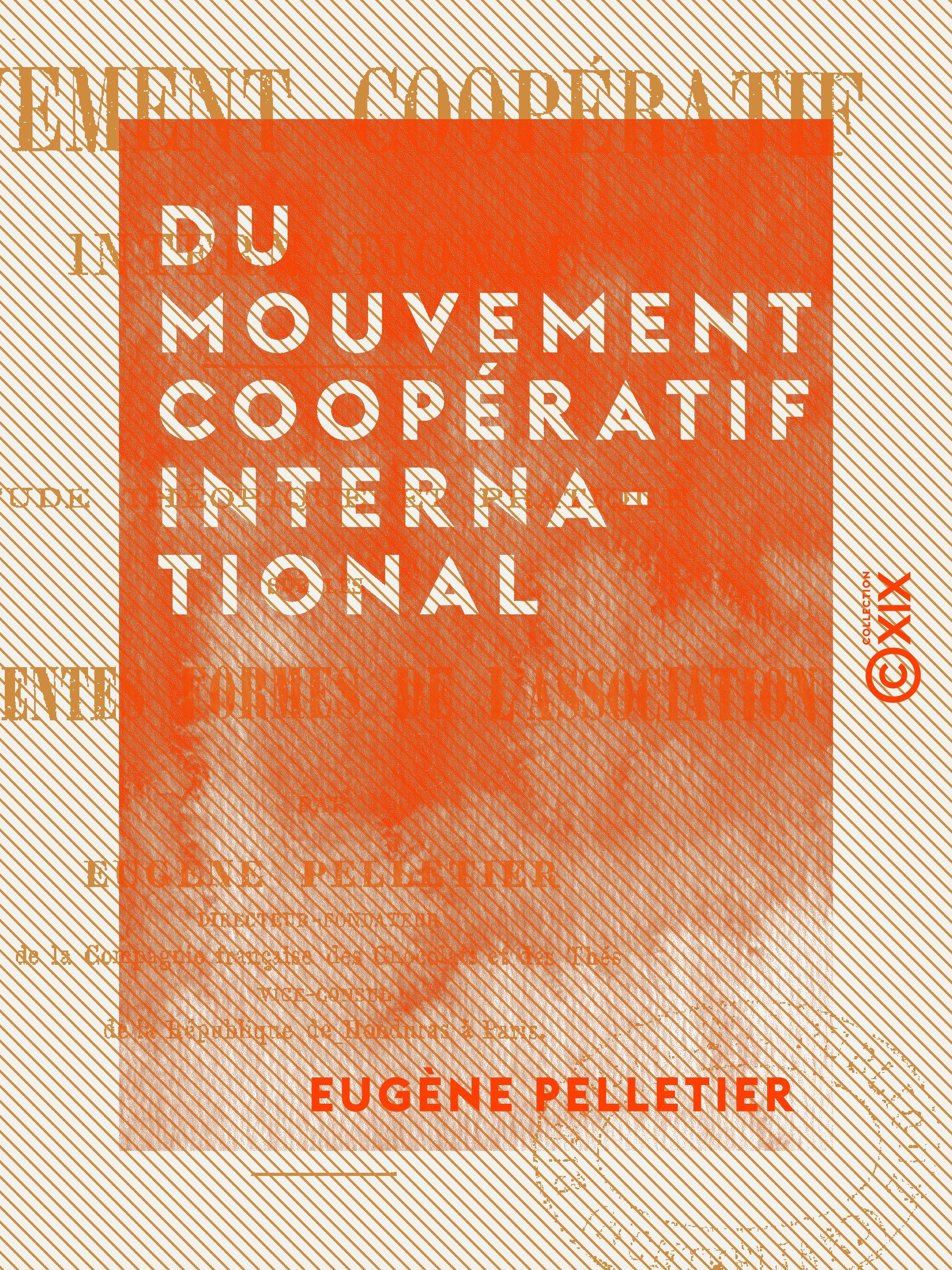 ebook cover of Du mouvement coopératif international, by Eugene Pelletier