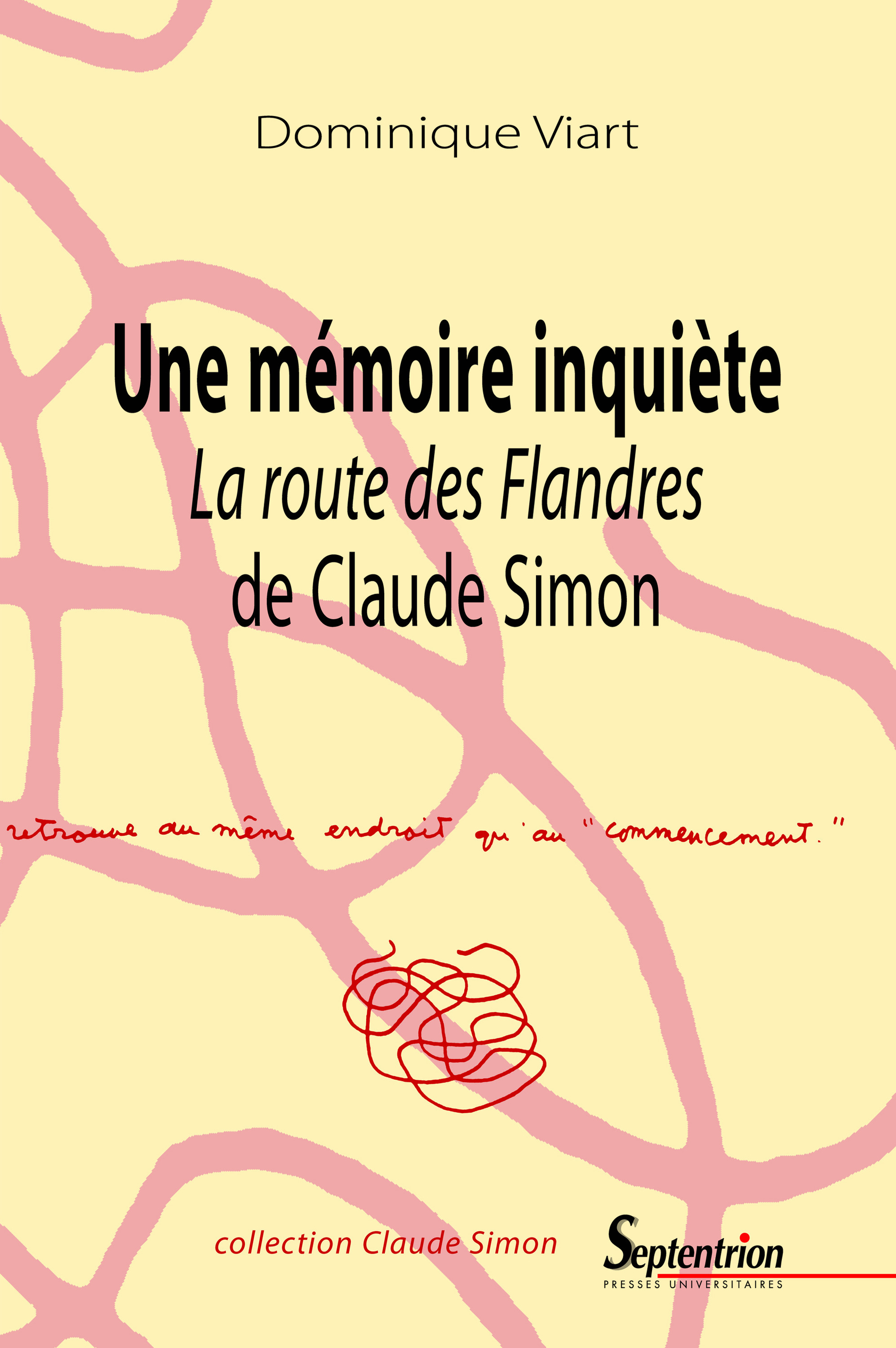 ebook cover of Une mémoire inquiète, by Dominique Viart