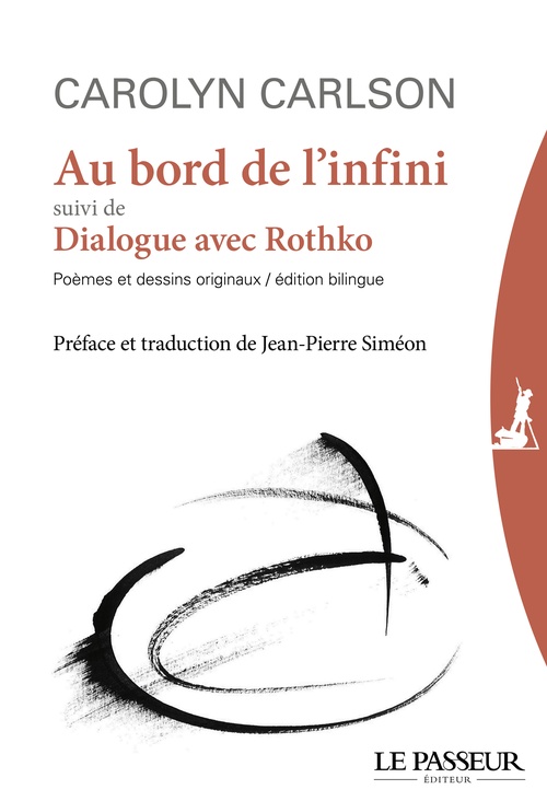 ebook cover of Au bord de l'infini suivi de Dialogue avec Rothko, by Carolyn Carlson
