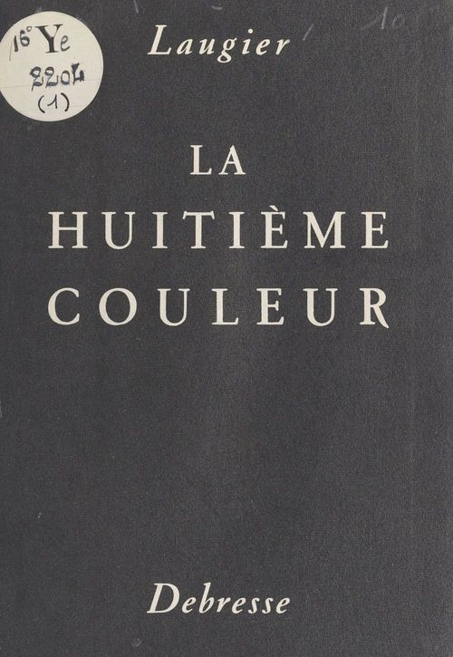 Couverture ebook de La huitième couleur, de Jean Laugier