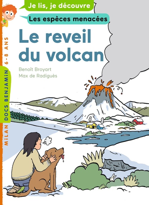 Couverture ebook de Le réveil du volcan, de Benoît Broyart
