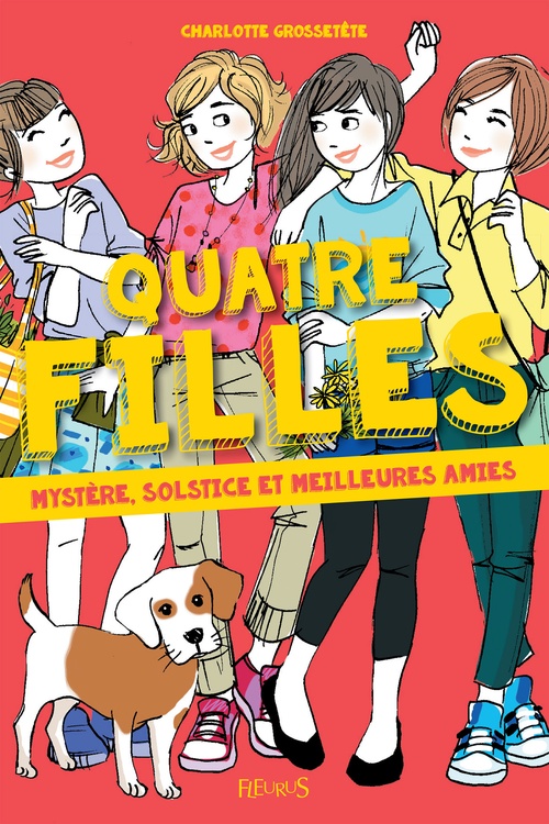 Couverture ebook de Mystère, solstice et meilleures amies, de Charlotte Grossetête, Dorothée Jost