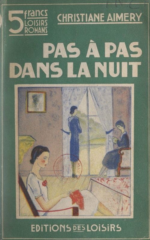 ebook cover of Pas à pas dans la nuit, by Christiane Aimery