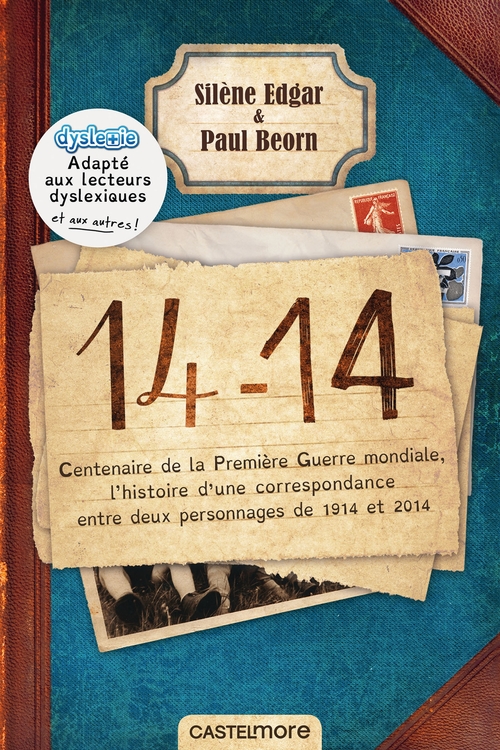 Couverture ebook de 14-14 (version dyslexique), de Silène Edgar, Paul Beorn