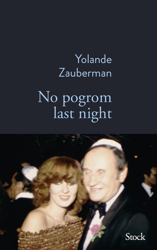 ebook cover of No pogrom last night, by Yolande Zauberman