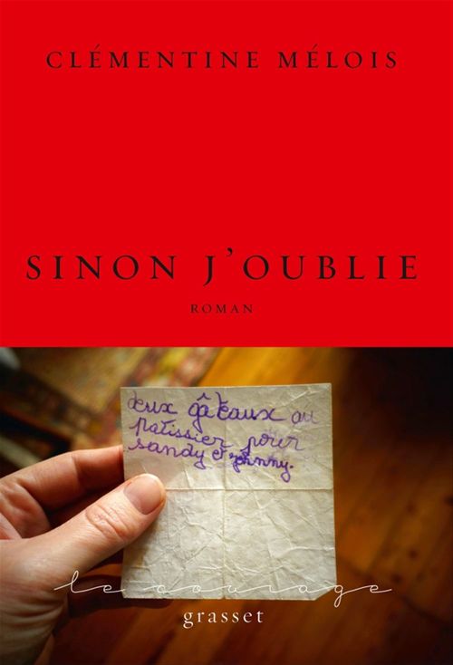 ebook cover of Sinon j'oublie, by Clémentine Mélois