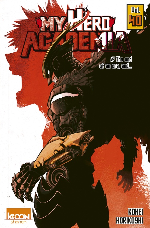 Couverture ebook de My Hero Academia T40, de Kohei Horikoshi