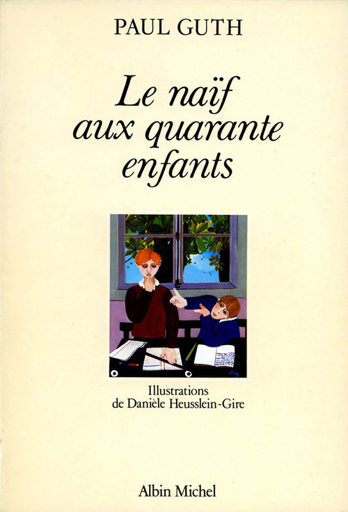 Couverture ebook de Le Naïf aux 40 enfants, de Paul Guth