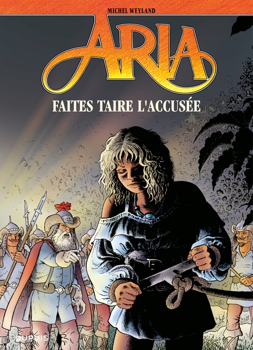 Couverture ebook de Aria - Tome 37 - Faites taire l'accusée, de Michel Weyland