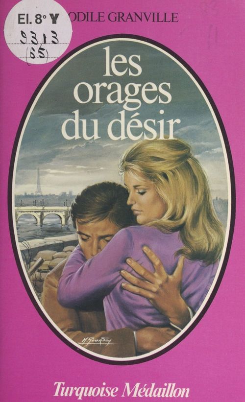 ebook cover of Les orages du désir, by Odile Granville