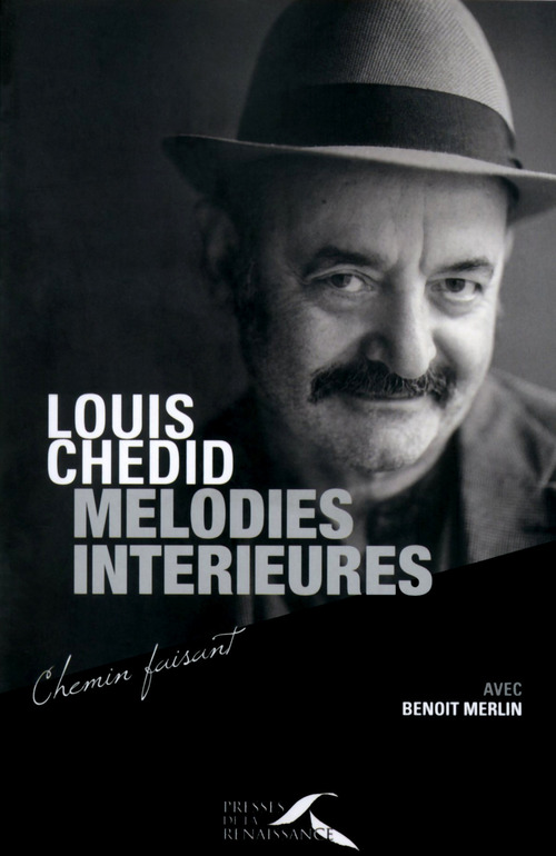 Couverture ebook de Mélodies intérieures, de Louis Chedid, Benoît Merlin