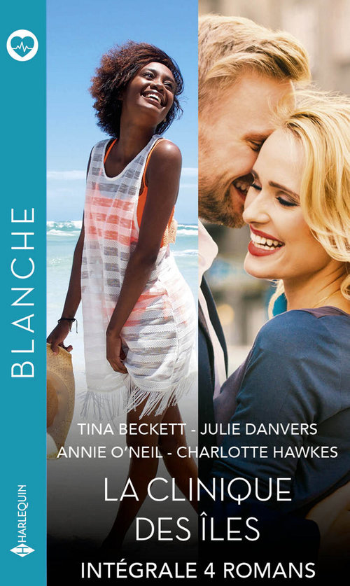 Couverture ebook de La clinique des îles - Intégrale 4 romans, de Tina Beckett, Julie Danvers, Charlotte Hawkes, Annie O'Neil