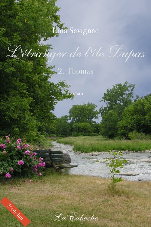 ebook cover of L'étranger de l'île Dupas, Thomas, by Lina Savignac