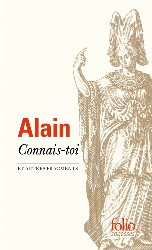Couverture ebook de Connais-toi et autres fragments, de Alain