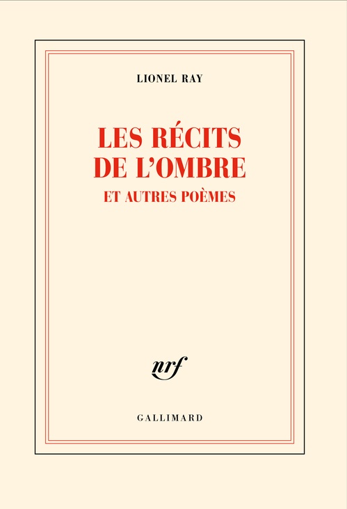 Couverture ebook de Les récits de l´ombre et autres poèmes, de Lionel Ray