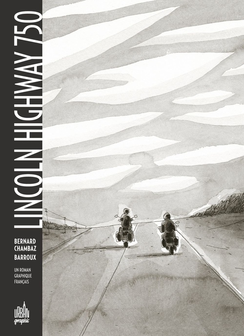 ebook cover of Lincoln Highway 750, by Bernard Chambaz, Barroux