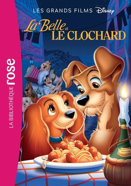 Couverture ebook de Les Grands Films Disney 06 - La Belle et le Clochard, de Disney
