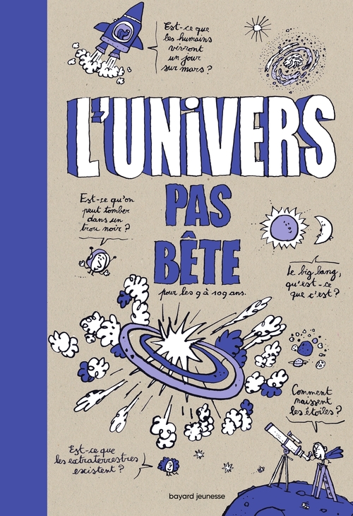Couverture ebook de L'univers pas bête, de Bertrand Fichou