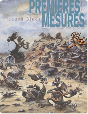 Couverture ebook de Pacush Blues - Tome 01, de Ptiluc