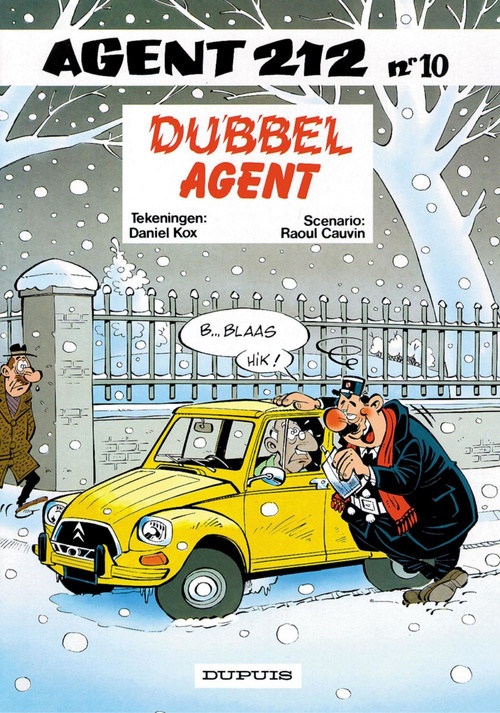 Couverture ebook de Dubbel agent, de Kox/Cauvin