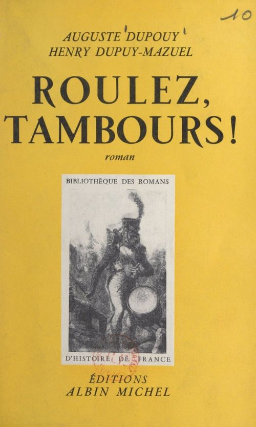 Couverture ebook de Roulez, tambours !, de Auguste Dupouy, Henry Dupuy-mazuel