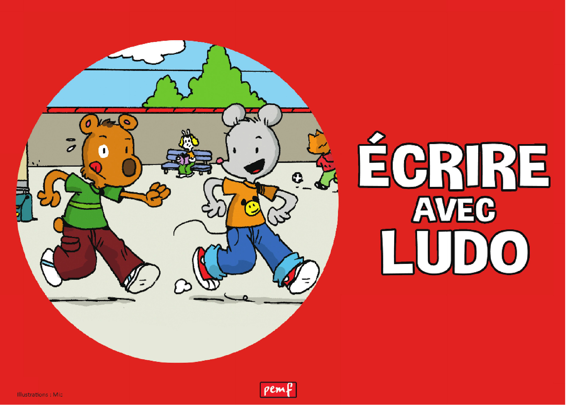 ebook cover of Écrire avec Ludo - 36 Affiches (série 1), by Michel Rius