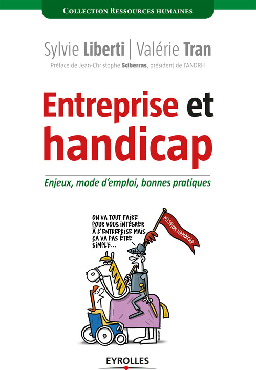 Couverture ebook de Entreprise et handicap, de Sylvie Liberti, Valérie Tran