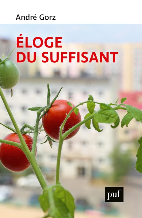 ebook cover of Éloge du suffisant, by André Gorz
