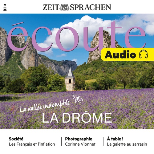 audiobook cover of Französisch lernen Audio - La Drôme, by Pauline Curtet