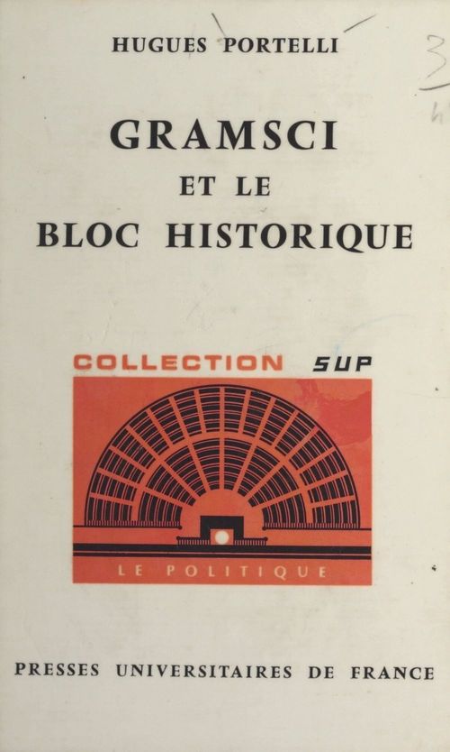 Couverture ebook de Gramsci et le bloc historique, de Hugues Portelli
