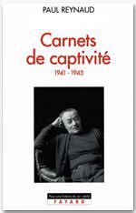 ebook cover of Carnets de captivité, by Paul Reynaud