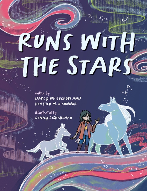 Couverture ebook de Runs with the Stars, de Darcy Whitecrow, Heather M. O'Connor