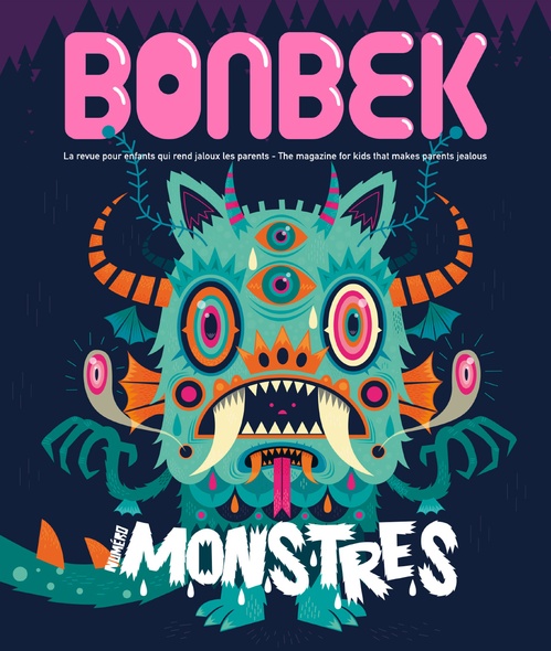 Couverture ebook de Bonbek N°4 - Monstres, de Collectif