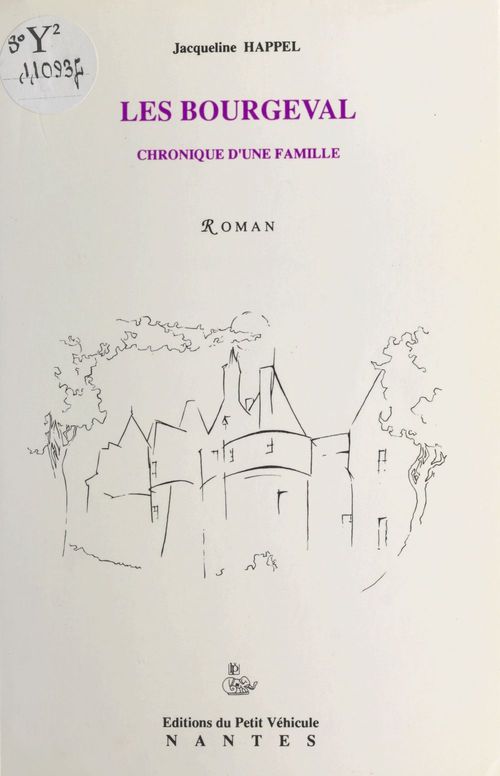 Couverture ebook de Les Bourgeval : chronique d'une famille, de Jacqueline Happel