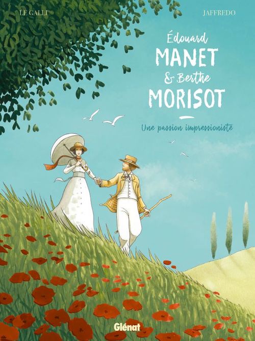 Couverture ebook de Edouard Manet et Berthe Morisot, de Marie Jaffredo
