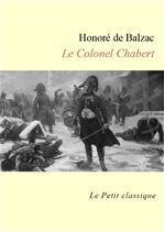 Couverture ebook de Le Colonel Chabert, de Honoré de Balzac