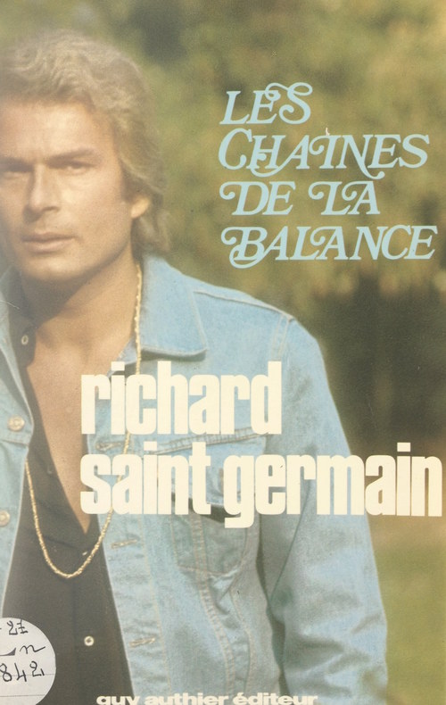 Couverture ebook de Les chaînes de la balance, de Richard Saint-Germain