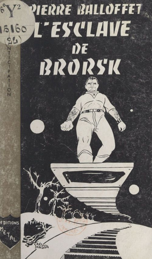 ebook cover of L'esclave de Brorsk, by Pierre Balloffet