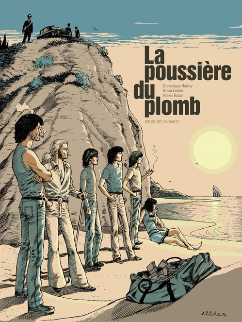 ebook cover of La poussière du plomb, by Dominique Heinry, Henri Labbé, Alexis Robin