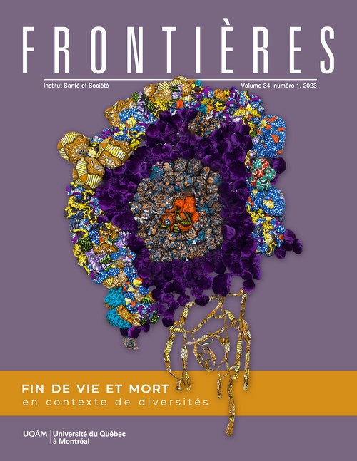 ebook cover of Frontières. Vol. 34 No. 1, 2023, by Benjamin Mathiot, Dellia Duna, Genev, Ignace Olazabal, Josiane Le Gall, Marie-Eve Samson, Sabrina Lessard, Sylvie Fortin