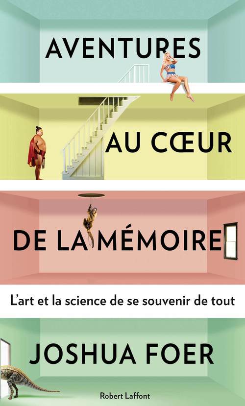 Couverture ebook de Aventures au coeur de la mémoire, de Joshua Foer